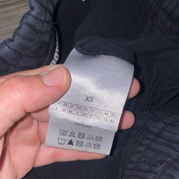 Rotate Sunday Birgerchirstensen Women's Black & Grey Comfort Sweat Pants XS - Picture 4 of 14